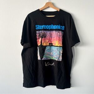 Stereophonics Kind Black T-Shirt Size 2XL Fair Wear Foundation Oeko-Tex 100